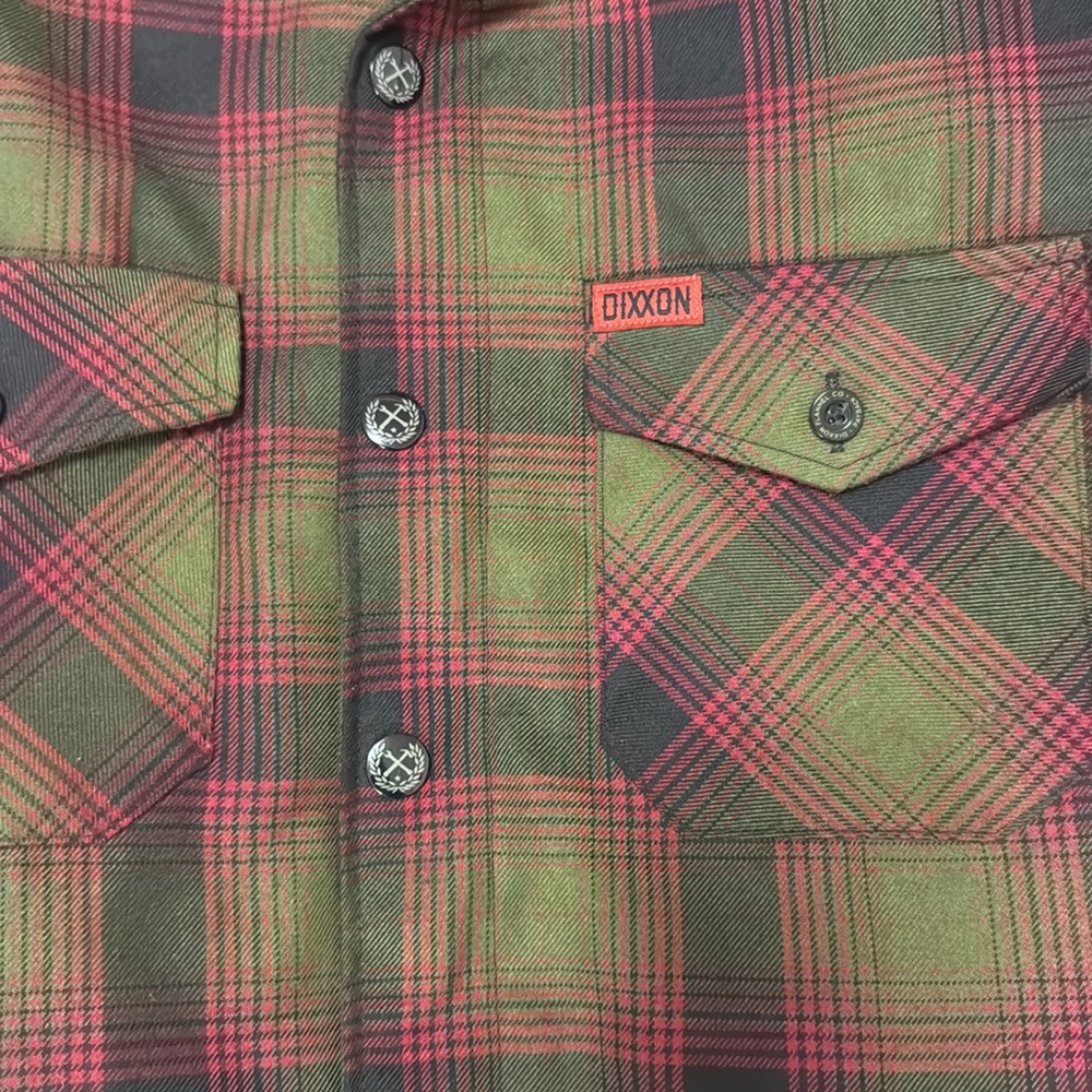 Lined Dixxon flannel jacket, large tall, men’s